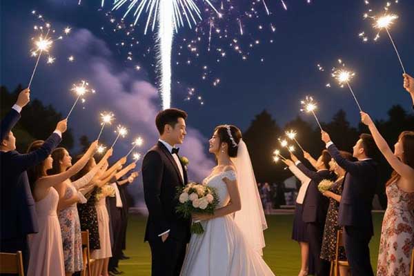 婚礼烟花案例4